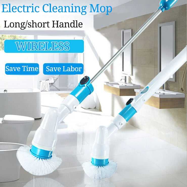 Electric Spin Scrubber Turbo Scrub Cleaning Brush Cordless Chargeable